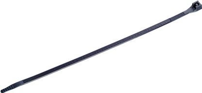 GB 45-312UVB Cable Tie, Double-Lock Locking, 6/6 Nylon, Black