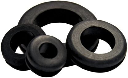 GB GHG-1538 Hole Grommet, Vinyl, Black