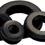 GB GHG-1550 Hole Grommet, Vinyl, Black