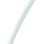 GB HST-187W Heat Shrink Tubing, 3/16 in Expanded, 3/32 in Recovered Dia, 4 in L, Polyolefin, White