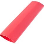 GB HST-500R Heat Shrink Tubing, 1/2 in Dia, 4 in L, Polyolefin, Red