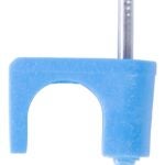 GB PTP-25T Poly Data Cable Staple, 1/4 in W Crown, Polyethylene