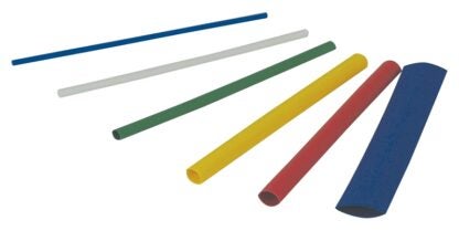 GB HST-ASTA Heat Shrink Tubing, 1/4 in Expanded, 1/8 in Recovered Dia, 4 in L, Polyolefin