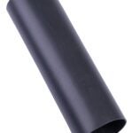 GB HWT-1550 Heat Shrink Tubing, 1-1/2 in Pre-Shrink, 1/2 in Post-Shrink Dia, 6 in L, Polyolefin, Black