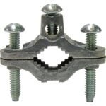 GB 14-GRC Ground Clamp, Clamping Range: 1/2 to 1 in, 10 to 2 AWG Wire, Galvanized