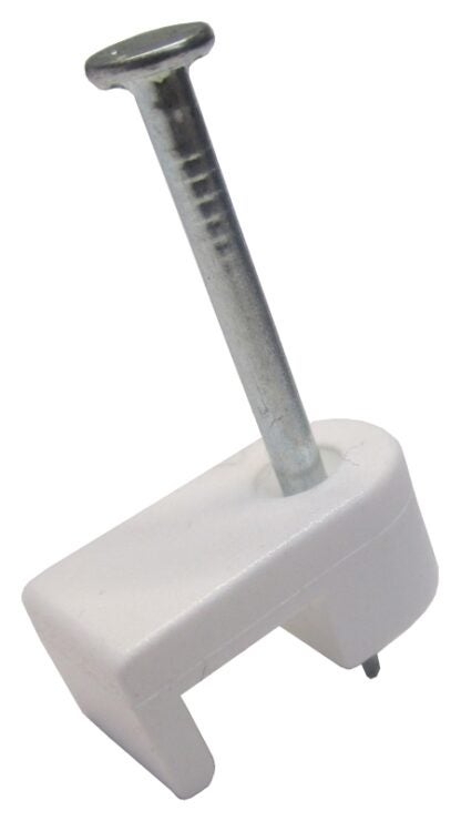 GB PSW-160 Cable Staple, 3/16 in W Crown, Polyethylene, Zinc