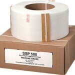 Nifty Wrapper SSP508HD Strapping Coil, 7200 ft L, 1/2 in W, 0.025 Thick Material, Polypropylene, White