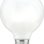 Sylvania 15882 Incandescent Lamp, 40 W, G25 Lamp, Medium Lamp Base, 260 Lumens, 2850 K Color Temp, Soft White Light