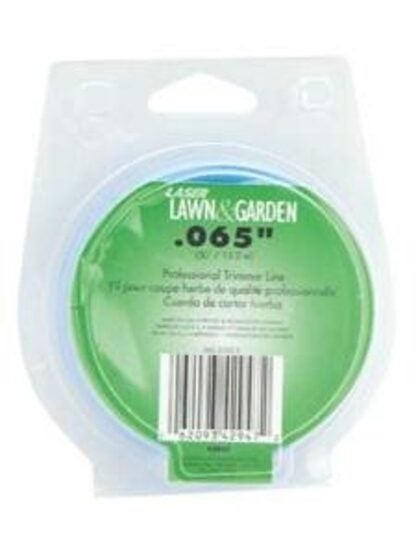 Laser 42947 Trimmer Line, 0.065 in Dia, 50 ft L, Nylon, Blue