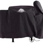 Pit Boss 73820 Grill Cover, 49-1/4 in W, 50 in H, Polyester, Black