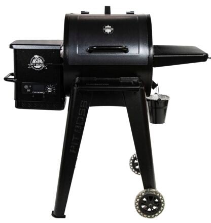 Pit Boss Navigator Series 10560 Wood Pellet Grill, 542 sq-in Primary Cooking Surface, Smoker Included: Yes, Steel Body