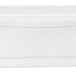 Pro-Df P55000 Small Mailbox, 440 cu-in, Plastic, Textured, White, 15-1/2 in W, 4.13 in D, 6-1/2 in H