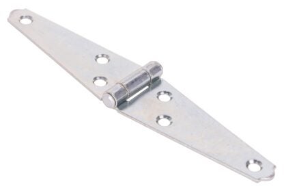 ProSource LSH-Z03-013L Strap Hinge, 1.4 mm Thick Leaf, Steel, 180 Range of Motion, Screw Mount Mounting Sells in Quantity of 10