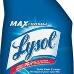 Lysol 34092-FUH Toilet Bowl Cleaner, 710 mL Bottle, Liquid, Wintergreen, Blue