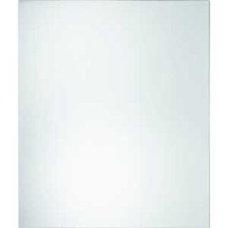 Renin Miriana Series 201204 Frameless Mirror, 24 in W, 36 in H, Rectangle Sells in Quantity of 5