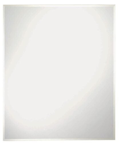 RENIN 201240 Somerset Frameless Mirror, 36 in L, 30 in W, Rectangular, Clear Frame Sells in Quantity of 5