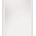 RENIN 206230 Framed Mirror, Rectangular, Plastic Frame, White Frame Sells in Quantity of 10