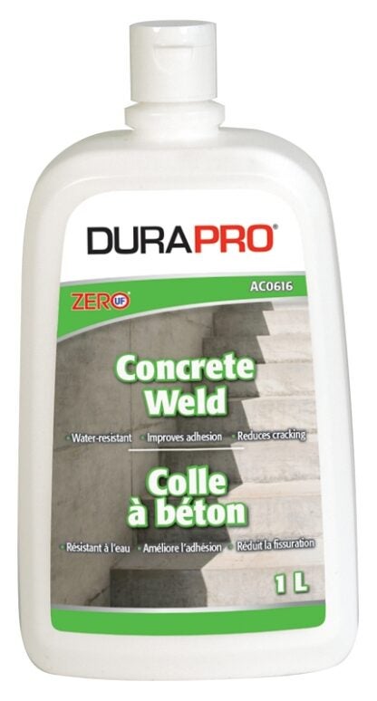 Dura Pro AC0616-001 Additive, Liquid, White, 1 L, Bottle