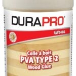 Dura Pro AW3466-473 PVA Type 2 Wood Glue, White, 473 mL