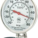 Thermor DT167 Refrigerator/Freezer Thermometer,-30 to 70 deg F