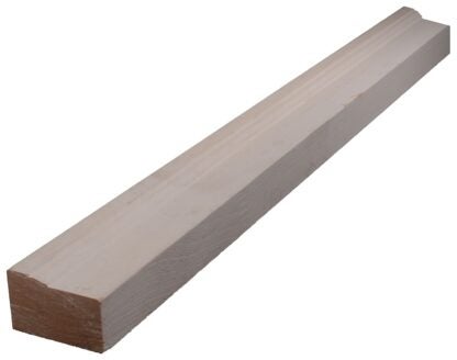 ALEXANDRIA Moulding 0W180-93096C1 Brick Moulding, 96 in L, 4 in W, Pine Wood Sells in Quantity of 4