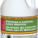 Custom CLQLA1 Patching and Leveling Additive, Liquid, White, 1 gal, Bottle