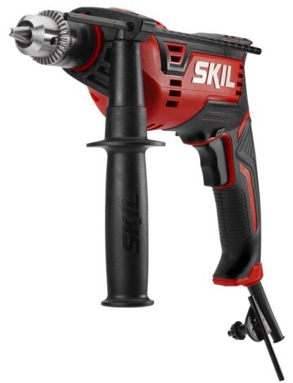 SKIL HD182001 Hammer Drill, 7.5 A, 1/2 in Chuck, Keyless Chuck, 0 to 3 rpm Speed, 48 bpm BPM