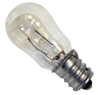 Sylvania 16962 Incandescent Bulb, 6 W, S6 Lamp, Candelabra E12 Lamp Base, 40 Lumens, 2850 K Color Temp