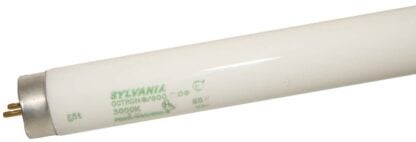 Sylvania 22363 Fluorescent Bulb, 25 W, T8 Lamp, Medium G13 Lamp Base, 2150 Lumens, 3000 K Color Temp, Warm White Light Sells in Quantity of 12