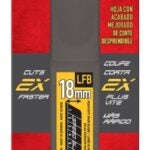 Olfa LFB-10B Blade, 18 mm, Carbon Steel, Double-Honed, Snap-Off Edge, 1-Point