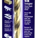 Vulcan 220391OR Jobber Drill Bit, 3/8 in Dia, 5 in OAL, 3-Flat Shank