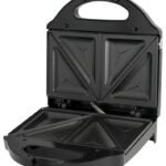 Salton SM1068 Sandwich Maker, 760 W, Plastic, Black