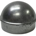 Roma Fence LTD Fence & Wire Post Cap, 1-5/8 in O.D, Cast Aluminum, Galvanized, For Use With 1-1/2 in Posts