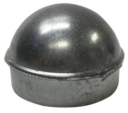 Roma Fence LTD Fence & Wire Post Cap, 1-5/8 in O.D, Cast Aluminum, Galvanized, For Use With 1-1/2 in Posts