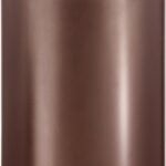 Simple Spaces LYP0701 Trash Can, 1.85 gal Capacity, Plastic/Stainless Steel/Steel, Venetian Bronze, Flat Lid Closure