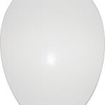 ProSource Q-019-WH Toilet Seat, Elongated, Polypropylene, White, Plastic Hinge