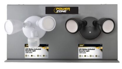 PowerZone IDB-SL Display Security Light, Plastic Fixture