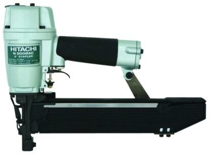 Metabo HPT N5008AC2M Stapler, 7/16 in W Crown, 1 to 2 in L Leg, Standard Crown Staple, 157 Magazine