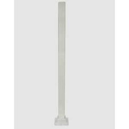 Imperial P204622 Stair Post, 2 in W, 46-1/2 in H, White