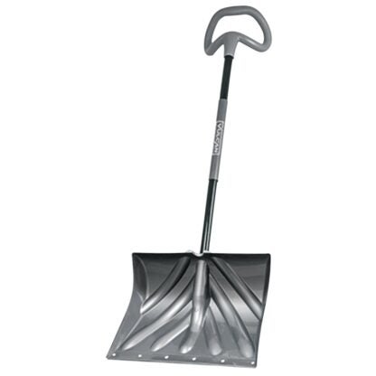 Vulcan 34636 Snow Shovel, Poly Blade, Steel Handle