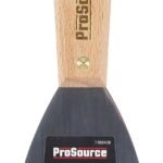 ProSource 01571R Wall Scraper, 3 in W Blade, Full Tang Blade, HCS Blade, Rosewood Handle, 7-3/4 in OAL