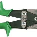 Crescent Wiss M2R Aviation Snip, 9-3/4 in OAL, Right Cut, Molybdenum Steel Blade, Contour-Grip Handle, Green Handle