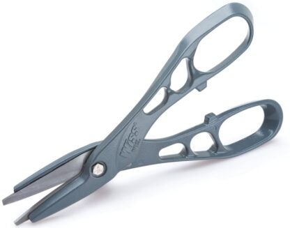 Crescent Wiss WAL13S Lightweight Tinner Snip, 12.8 in OAL, 3 in L Cut, Long, Straight Cut, Steel Blade