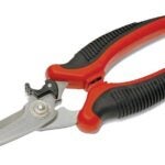 Crescent Wiss WEZSNIP Utility Snip, 8-1/2 in OAL, Straight Cut, Stainless Steel Blade, Cushion-Grip Handle