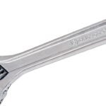 Crescent AC26VS Adjustable Wrench, 6 in OAL, 0.938 in Jaw, Steel, Chrome, Non-Cushion Grip Handle