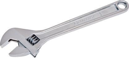 Crescent AC26VS Adjustable Wrench, 6 in OAL, 0.938 in Jaw, Steel, Chrome, Non-Cushion Grip Handle