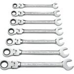 GearWrench 9900D Wrench Set, 7-Piece, Steel, Specifications: Metric Measurement