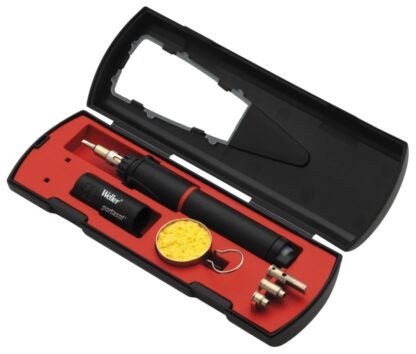 Weller Portasol P2KC Soldering Iron Kit, 28 to 75 W, Pre Tinned Tip