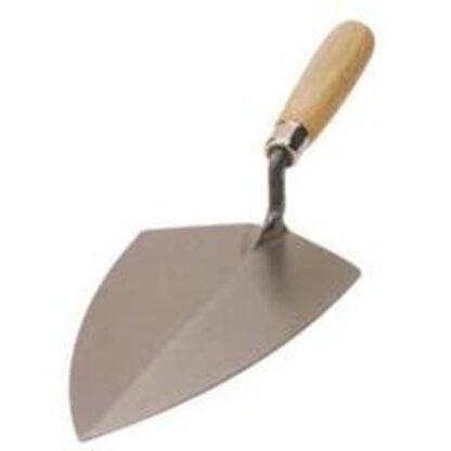 Richard BP209 Pointing Trowel, 9 in L Blade, 4-1/2 in W Blade, HCS Blade, Rubber Handle