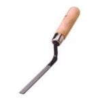 Richard TP-463 Joint Filler Trowel, 3/8 in W, 6 in L, HCS, Rubber Handle